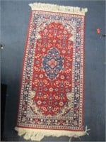Vintage Baktiari Style Floor Rug - Approx 4' x 2'