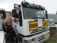 2002 Iveco 180E28 4 x 2 Prime Mover Crane Truck