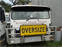1991 International Acco 2350D 4 x 2 Crane Truck