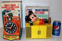 Mickey Mouse Radios - Choo Choo & HiFi Vintage