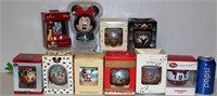 Disney Christmas Ornaments in Boxes