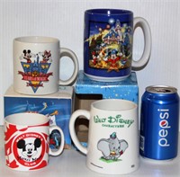 4 Special Disney Mugs - 1 Musical