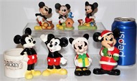 Vintage Disney Mickey Mouse Figurines Japan