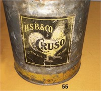 H.S.B. & CO. CRUSO fuel can