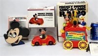 3 Mickey Mouse Radios - AM, Sing-A-Long