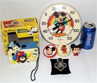 Mickey Mouse - Thermometer, Nite Lites, Camera