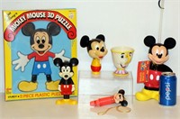 Disney Mickey Mouse Toys - Puzzle, Mug, ++