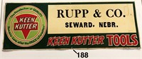 Keen Kutter store sign SEWARD NEBR.