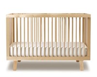 New Oeuf Sparrow Birch Baby Convertible Crib / Bed