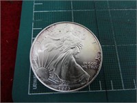 (1) US Coin. Silver Eagle coin.