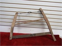 Antique buck saw. 31" by 24"