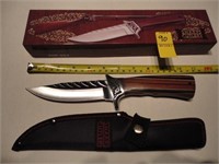 NEW 10.5'' BOWIE KNIFE W/SHEATH