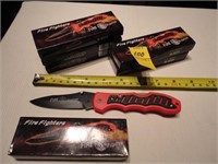 (6) NEW FOLDING KNIVES  -  4.5'' CLOSED