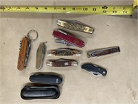 9 Asst. Folding Pocket Knives