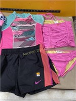 Two Girls Swim Suits, Size 12