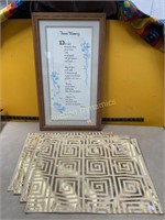 House Blessing and Table Cloths