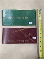 Two Sailplane Pilotsl Log Book