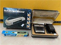 Two Electric Razors & Trimmer