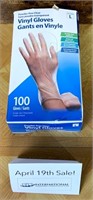 Vinyl Gloves (Large)