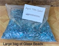 Bag of Decorative Glass Beads