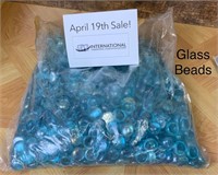 Bag of Decorative Glass Beads