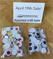 2 Packs of Craft "Eyes"