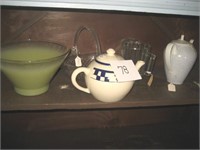 Teapots and Glassware