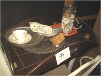 Glassware, Tea Tray