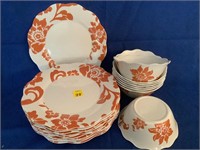 Plastic Decorative Plates and Bowls