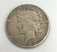 1926 Silver Peace Dollar