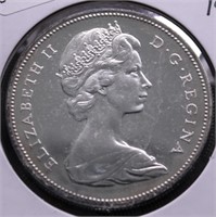 1967 PROOF CANADA SILVER DOLLAR