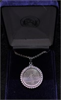 STERLING COIN NECKLACE