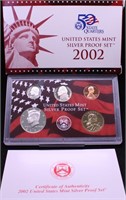 2002 SILVER PROOF SET