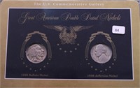 GREAT AMERICIAN DBL DATED NICKELS