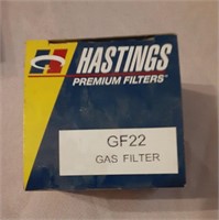 New in Box Hastings Gas Filter #GF22