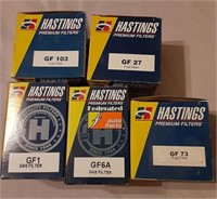 5pc lot of Hastings Fuel/Gas Filters includes#GF 1