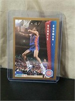 1992 Fleer Dennis Rodman Basketball Card