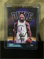Mint Zion Williamson College Duke Basketball Card