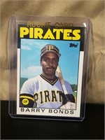 Mint 1986 Topps Barry Bonds Rookie Baseball Card