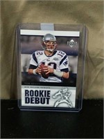 Mint 2005 Upper Deck Tom Brady Rookie Debut Card