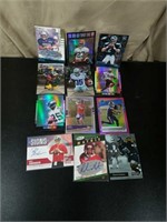 (12) Assorted Football Rookie Cards #1