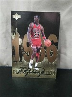 Autographed 1998 Upper Deck Michael Jordan Jumbo