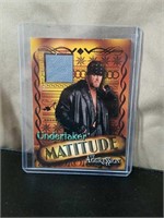 2003 Fleer Undertaker Ring Mat Used Relic Card