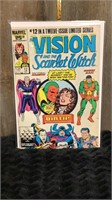 THE VISION AND THE SCARLET WITCH 12 MARVEL 1ST