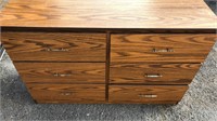 Wooden 6 Drawer Dresser