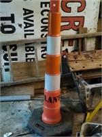 Large caution cone.