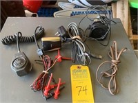 LOT ASSORTED CABLES, MICS, ETC (LOCATED IN INMAN
