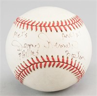 Dennis Benett 1939-2012 US Autographed Baseball