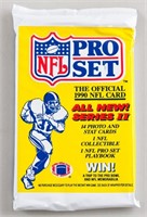 1990 NFL Pro Set Card Pack