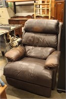 LEATHER LAZY BOY RECLINER